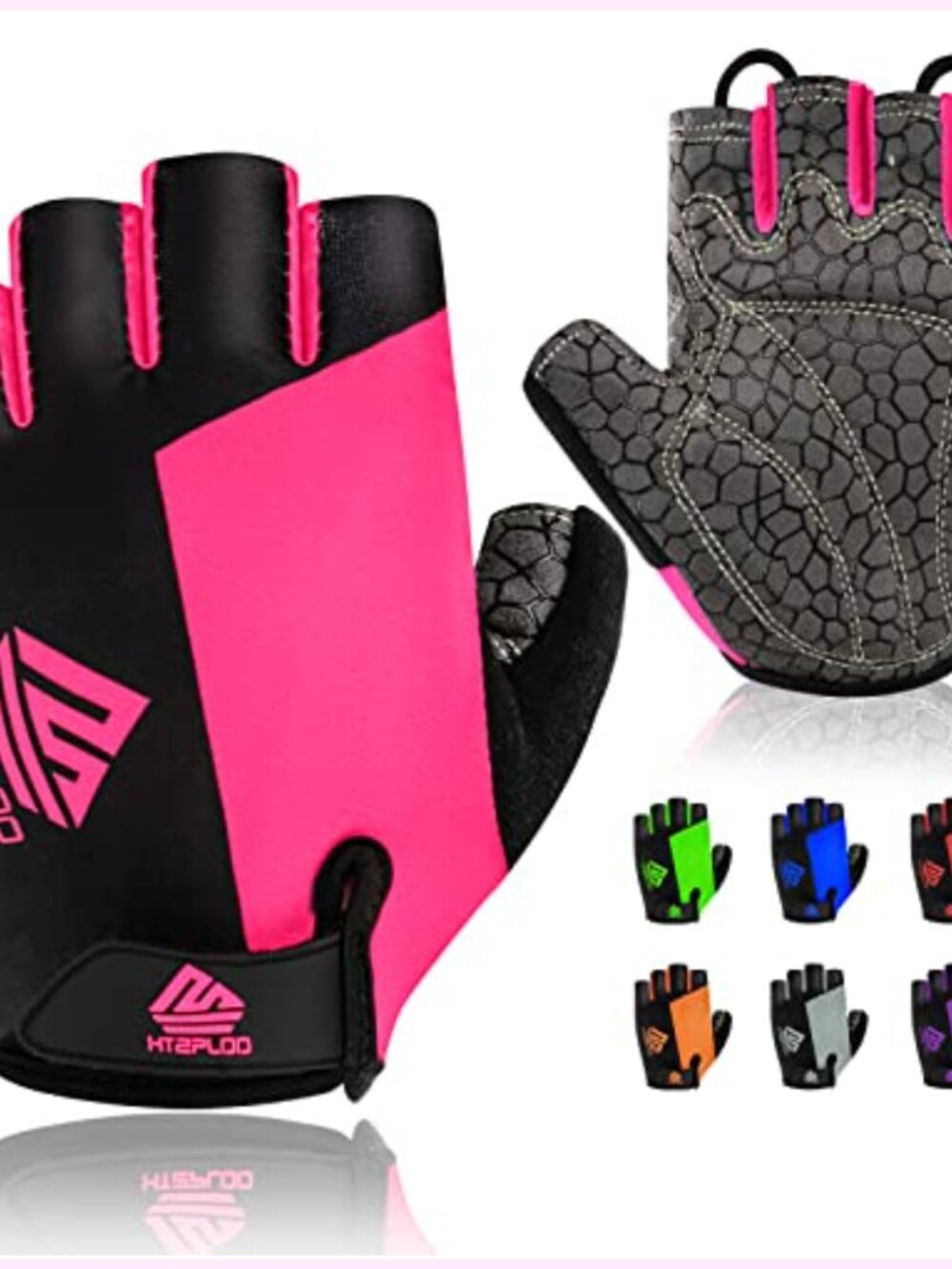 Anti-Slip Shock-Absorbing Half-Finger Cycling Gloves